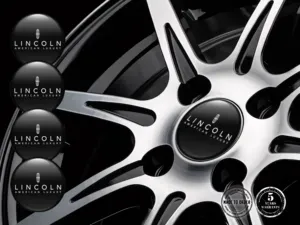 Lincoln Style Autocollants Roue Badges Silicone Racing